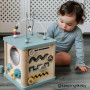 Baby Motorická aktivní kostka Bigjigs