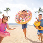 Nafukovací kruh donut s posypem 1,14m Intex 56263