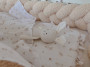 Mušelínová sada bílá Goose 30 x 35 cm, 95 x 95 cm 2D letní Husičky Baby Nellys