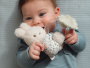 Chrastítko s korálky králíček Miffy Lucky Leaves Little Dutch