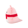 Squishmallows růžový axolotl s šálou - Archie, 30 cm