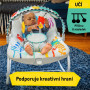 Lehátko hudební vibrační Kick to It Opus do 18 kg Baby Einstein