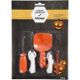 Sada 5 nástrojů na vyřezávání halloweenské dýně