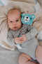 Pískátko/kousátko plyš 25 cm 0 m+ Babyted
