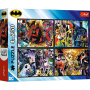 Puzzle 4 x 250 dílků Batman