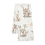 Flanelová plena s potiskem ZOO beige New Baby