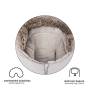 Set zimní fusak Arctic 4 v 1 + rukavice na kočárek Furry Petite & Mars
