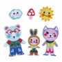 DIY Magnety k dotvoření Funky family Djeco