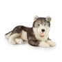 Plyšový pes husky ležící 60 cm Rappa