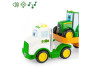 Traktor Johny s tahačem John Deere Kids