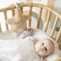 Hračka hudební Teddy hvězdička Nattou 25 cm, 0 m+