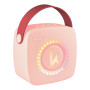 Bluetooth mini karaoke set s mikrofonem a reproduktorem Pink