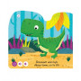 ALBI Kouzelné čtení Minikniha s výsekem - Dinosaurus