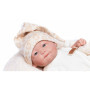 New Born holčička - realistická panenka miminko s celovinylovým tělem - 25 cm Guca