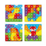 Jumbo Peggy jumbo pegs & pegboard – mozaika s velkými kolíčky