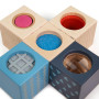 Smyslové kostky Bigjigs Toys