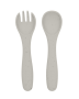 Jídelní sada 5-dílná Platinum Silicone KikkaBoo