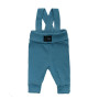 Rostoucí žebrované kalhoty s laclem Denim blue Esito