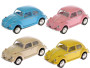 VW Classical Beetle 1967 1:64 6,5 cm kov na zpětný chod
