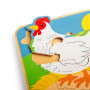 Puzzle Životní cyklus slepice Bigjigs Toys