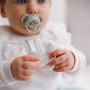 Dudlíky silikonové symetrické 6 - 18 m, 2 ks BabyOno