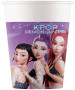 Kelímky papírové EKO "K-Pop: Lovkyně démonů" 200 ml 8 ks