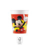 EKO papírové kelímky - Mickey Mouse 200 ml/8 ks