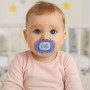 Dudlík svítící silikonový symetrický Nightglow Canpol babies 18 m+ 2 ks