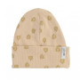 Čepička Beanie Print Rib LODGER - Linen