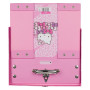 Skládací školní kufřík Hello Kitty Sweet Leopard s kováním Baagl