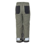 Kalhoty sportovní outdoorové, podšité fleezovou podšívkou khaki Pidilidi