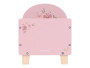 Postýlka pro panenky dřevěná s peřinkou Pink Little Dutch