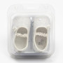 Kojenecké krajkové baletky capáčky New Baby béžová