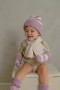 Čepice Stripe Merino Mauve Lodger