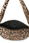 Cotton Mini Cross Body Bag Brown Leopard Studio Noos