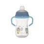 Hrneček se silikonovým pítkem FirstCup BONJOUR PARIS 250 ml Canpol Babies