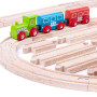 Dřevěné koleje set 24 dílů Bigjigs Rail