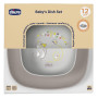 Set jídelní - miska a talíř 12 m+ Chicco