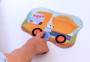 Véééliké puzzle Stavební stroje KukiKuk