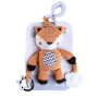 Chrastítko plyš 30 cm závěs na postýlku/kočárek 0 m+ babyted