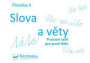 Písanka 4 – Slova a věty