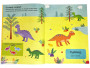 Plstěné samolepky - Dinosauři - kniha aktivit