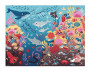 Magické puzzle Oceán s baterkou Janod