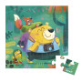 Blahopřání k narozeninám s puzzle Janod