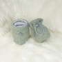 Capáčky Teddy fleece double Olive olivová Esito