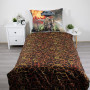Povlečení micro Jurský svět "Volcano 01" 140 x 200, 70 x 90 cm Jerry Fabrics