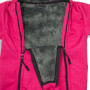 Rostoucí zimní softshellová kombinéza Lamb Raspberry pink Esito