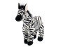 Zebra plyšová 28cm stojící 0m+