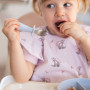 Příbor dětský se zábranou 12 m+ BabyOno Béžový 2. JAKOST