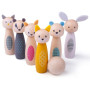Kuželky lesní zvířátka Bigjigs Toys